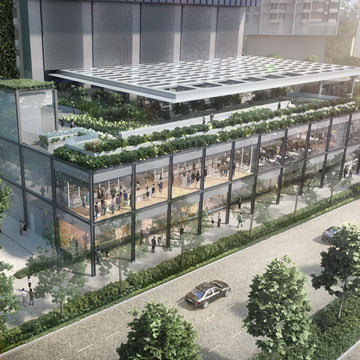 Retail Shops facing Beach Road