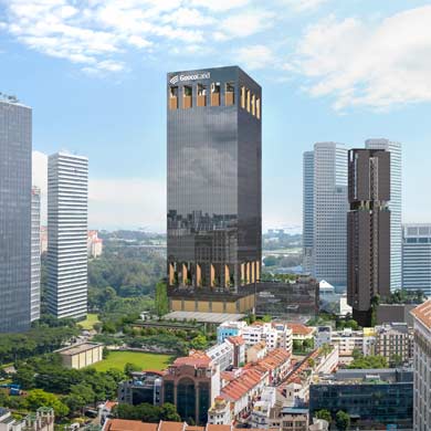 Aerial View of Guoco Midtown