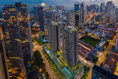 Aerial Night View