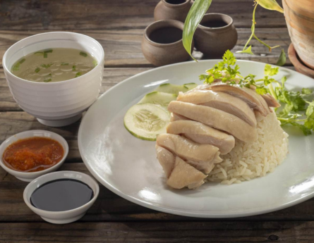 Jew Kit Hainanese Chicken Rice