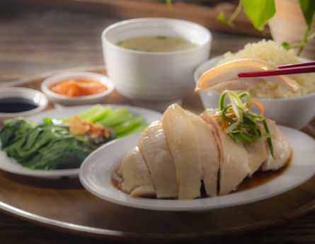 Jew Kit Hainanese Chicken Rice
