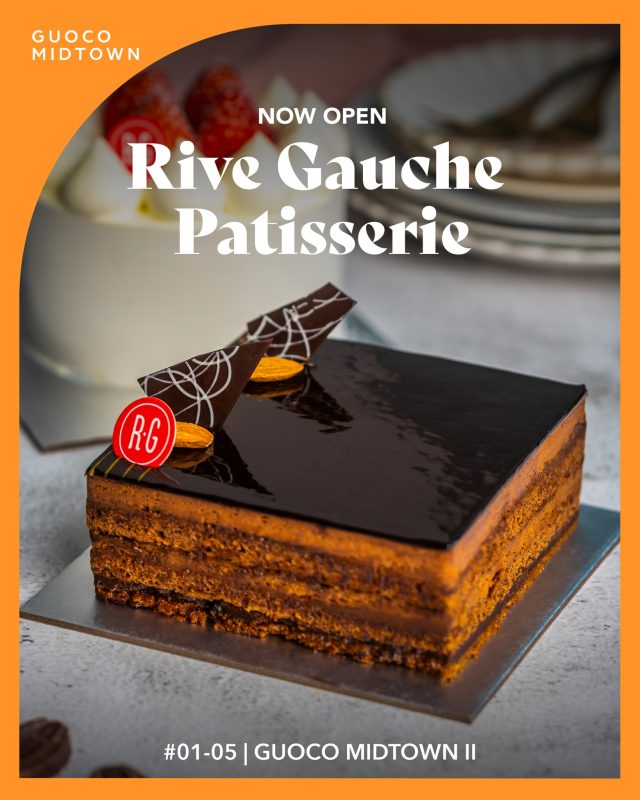𝗟𝗼𝘃𝗲 𝗮𝘁 𝗳𝗶𝗿𝘀𝘁 𝗯𝗶𝘁𝗲.
Say hello to 𝗥𝗶𝘃𝗲 𝗚𝗮𝘂𝗰𝗵𝗲 𝗣𝗮𝘁𝗶𝘀𝘀𝗲𝗿𝗶𝗲 at 𝗚𝘂𝗼𝗰𝗼 𝗠𝗶𝗱𝘁𝗼𝘄𝗻 𝗜𝗜.
Where 𝗝𝗮𝗽𝗮𝗻𝗲𝘀𝗲 𝗽𝗿𝗲𝗰𝗶𝘀𝗶𝗼𝗻 𝗺𝗲𝗲𝘁𝘀 𝗙𝗿𝗲𝗻𝗰𝗵 𝗳𝗹𝗮𝗶𝗿, and every cake is handmade with heart, craft, and just the right amount of indulgence.

📍 #01-05, Guoco Midtown II, Tan Quee Lan

Think buttery sponge, airy cream, and that sweet-but-not-too-sweet balance we all secretly crave. 🍓✨

🎂 For birthdays, celebrations or just a treat-yourself-day.
No plans? No problem. Cake is always an occasion.

👯‍♀️ #MeetMeAtGMT for a little bite of happiness.

#RiveGauche #MeetMeAtGMT #GuocoMidtown #hellomidtown #PastryGoals #JapaneseFrenchBakery #NoOccasionNeeded #TreatYourself #TooTastyToHandle