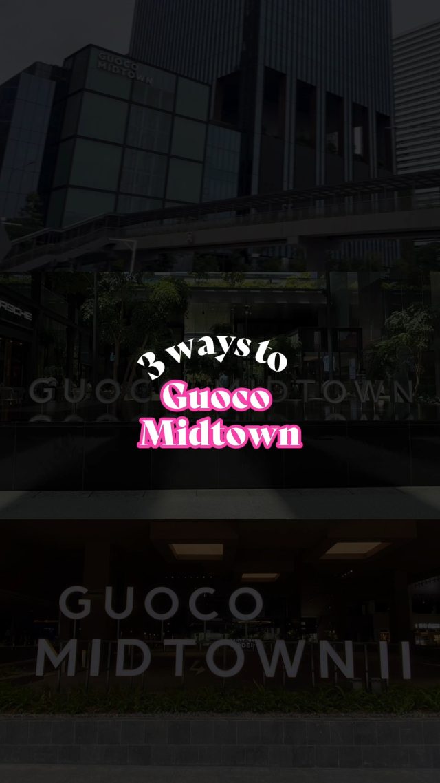 3 ways, one destination: Guoco Midtown! 🌟
No matter where you’re coming from, good food is just a few steps away. 🍴

#GuocoMidtown #GuocoMidtownII #HelloMidtown #ExploreSingapore @sunteccity