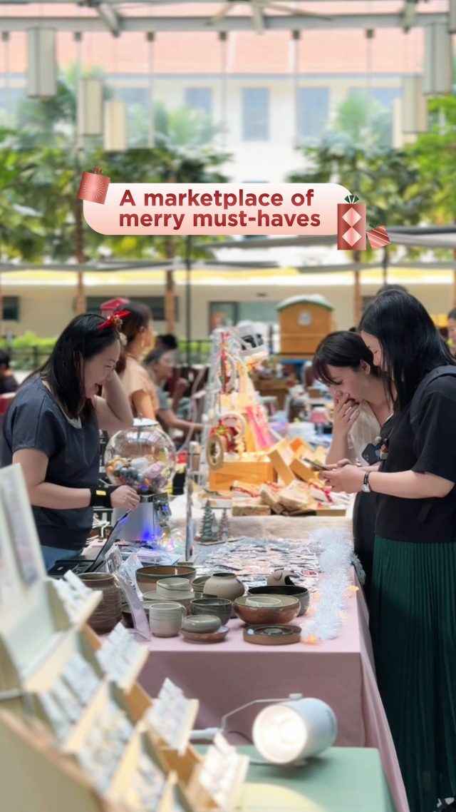 Step into the magic and discover gifting booths, sweet treats, crafty finds, and merry surprises around every corner. 🎁🌟

Santa’s Marketplace
 📅 Now – 7 Dec
 ⏰ 11am – 8pm
 📍 Midtown Market @ Guoco Midtown

#MidtownChristmas #Xmas2025 #XmasSG
#GuocoMidtown #ExploreSingapore #HelloMidtown #WhatToEatSG