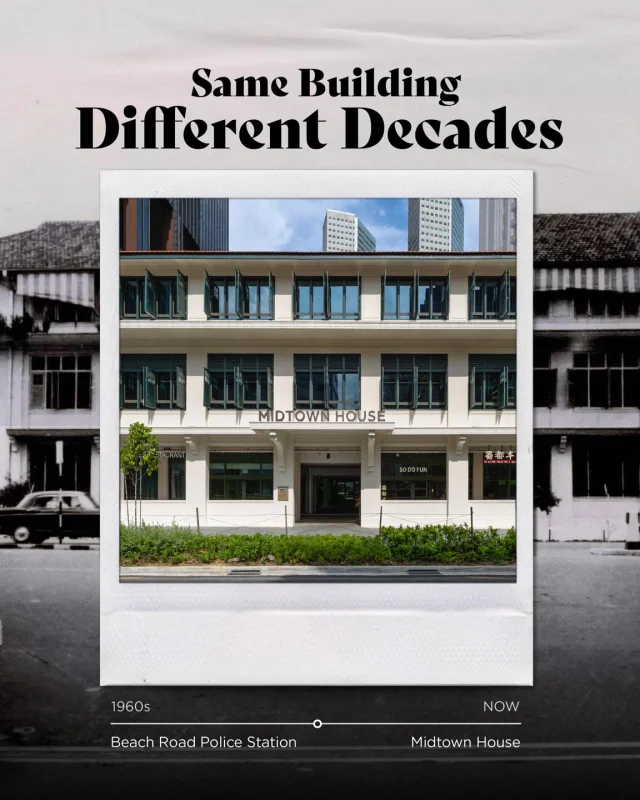 Not everything at Guoco Midtown is new-new. Before the buzzing dining scene, Midtown House used to be the Beach Road Police Station, once home to Singapore’s toughest police division.

#GuocoMidtown #MidtownUnfiltered