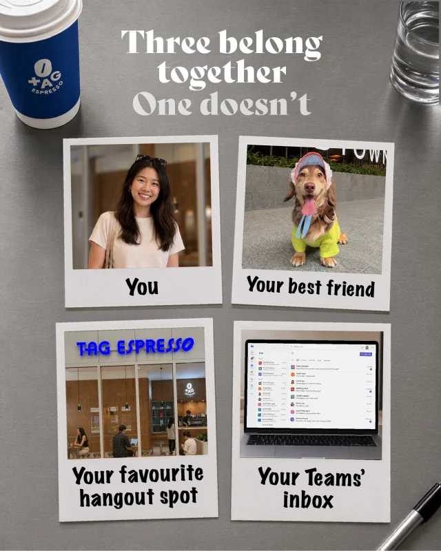 [GIVEAWAY] Three of these belong on your day off, one of them needs to stay home 👀

Tell us which you'd leave out to win a $20 voucher from TAG Espresso. Follow @guocomidtown + comment your answer by 31 August. Winner will be notified via DM!

#GuocoMidtown #GuocoMidtownII #TooTastyToHandle