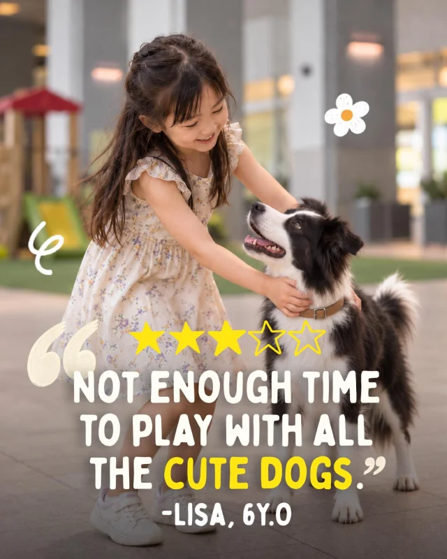Paging Lisa’s parents, we're reading this as a request for a return trip!

Let your kids roam free alongside furry friends in our pet-friendly spaces, with playgrounds to keep little ones occupied in between cafe stops for the grown-ups.

#GuocoMidtown #GuocoMidtownII